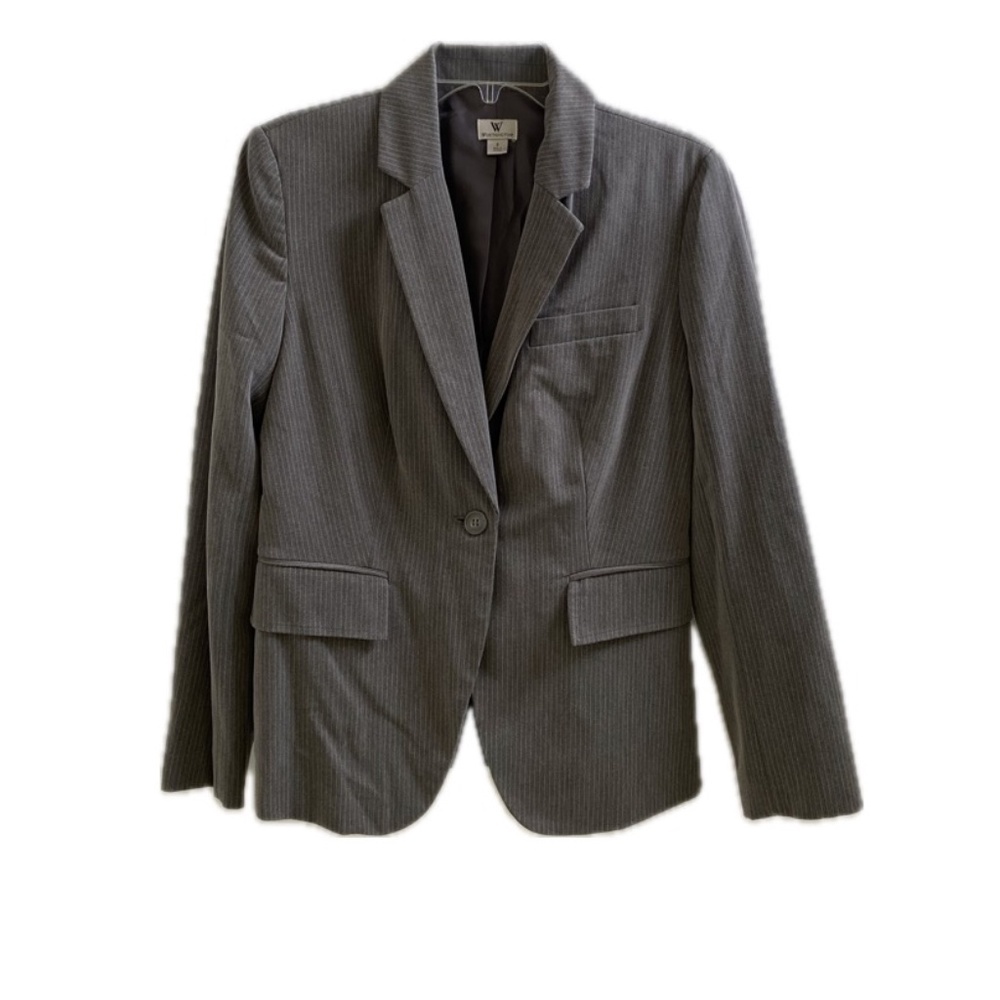 Women's Pinstripe Blazer Size: 8